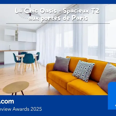 La Chic Oasis - Spacieux T2 Aux Portes De Paris Apartment